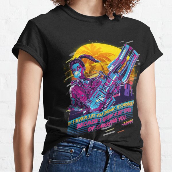 Apex legends - Rampart 80 retro Camiseta clásica