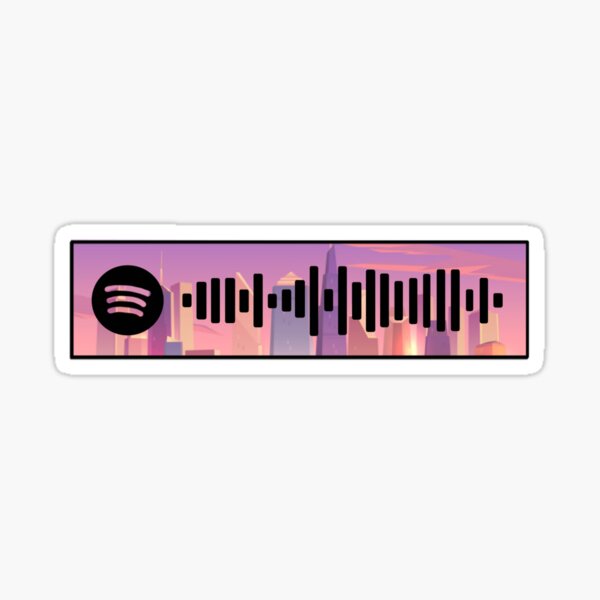 Year 3000 - Jonas Brothers (Spotify Code) Sticker