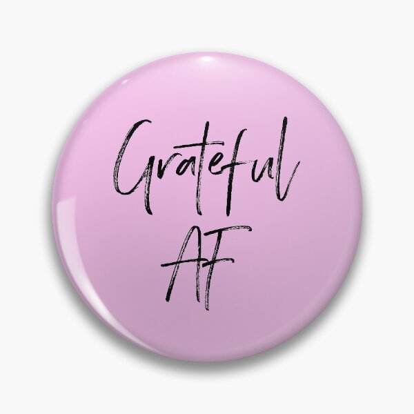 Item preview, Grateful AF designed and sold by Jessica Filloon.