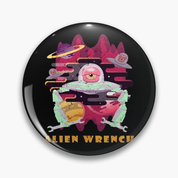 Item preview, Cannabis Strains Alien Wrench Distressed designed and sold by Coder-T.