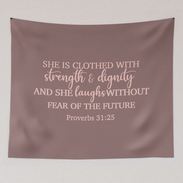 Item preview, Proverbs. 31: 25 designed and sold by WingedByJos.