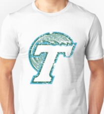Distressed Tulane Green Wave Logo Unisex T-Shirt