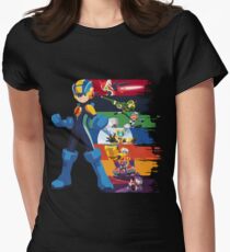 Megaman: Souls of a Hero V2 Women's Fitted T-Shirt