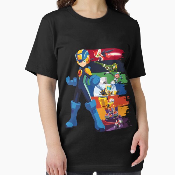 Vista previa del artículo con la obra «Megaman: Almas de un héroe V2», diseñado y vendido por jax89man.