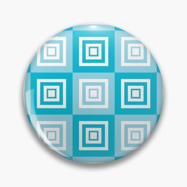Item preview, Geometric Pattern Checkerboard Style (Light Blue) designed and sold by pefdesign.