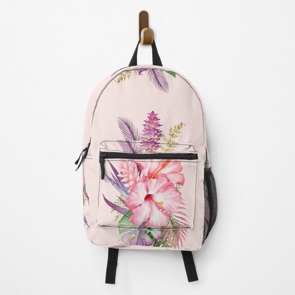 Item preview, Watercolour Tropical Dream Floral Arrangement Variation 3 designed and sold by wild.geranium.design.