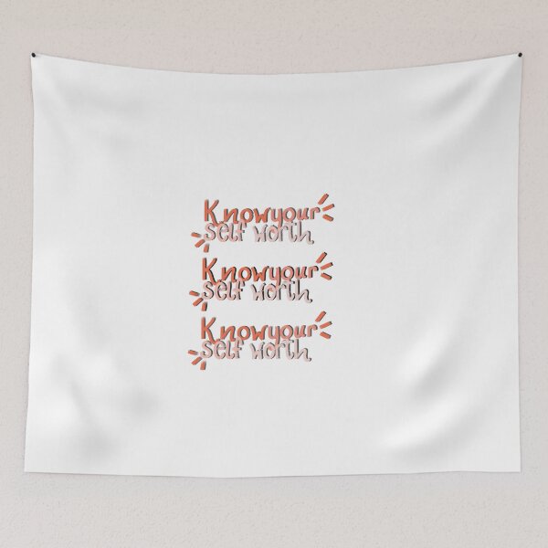Item preview, Know Your Self Worth designed and sold by rlockman.