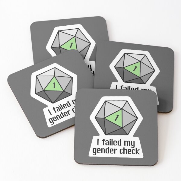 Item preview, NEW! I failed my gender check (Agender) designed and sold by OctopodArts.