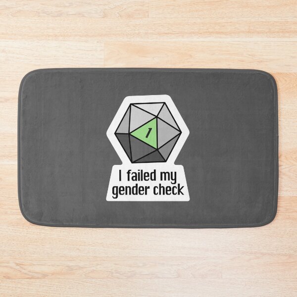 Item preview, NEW! I failed my gender check (Agender) designed and sold by OctopodArts.
