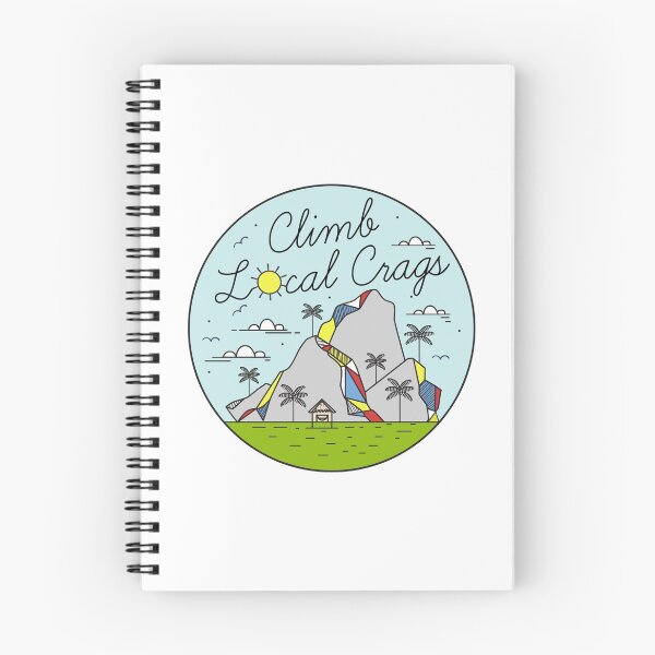 Item preview, Climb Local Crags and Mountains  designed and sold by maikamess.