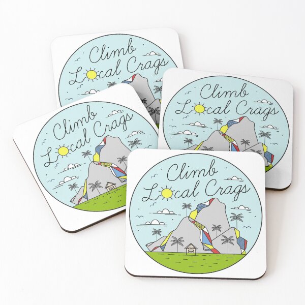 Item preview, Climb Local Crags and Mountains  designed and sold by maikamess.