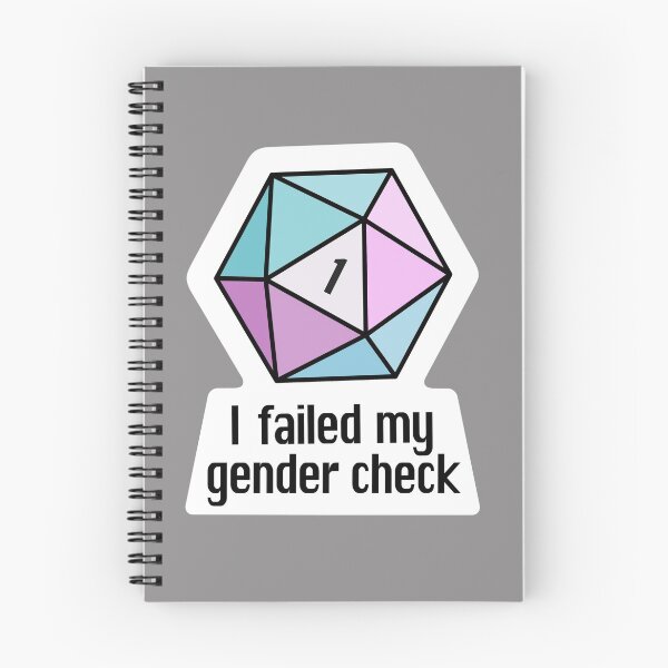 Item preview, NEW! I failed my gender check (Trans) designed and sold by OctopodArts.