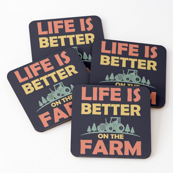 Item preview, Life is better on the Farm designed and sold by mmos.