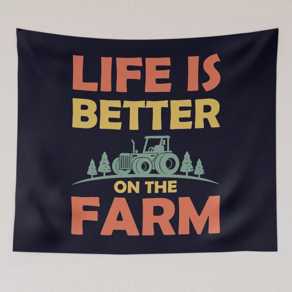 Item preview, Life is better on the Farm designed and sold by mmos.