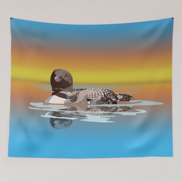 Item preview, Sunset Loon designed and sold by kamkam19.