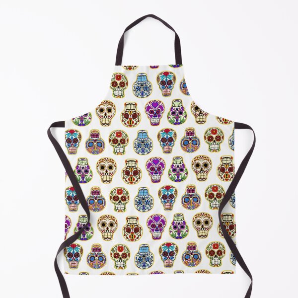 Item preview, Sugar Skulls on White designed and sold by Salt & Keep.