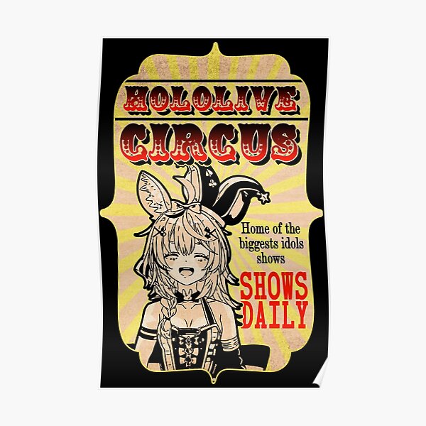 Omaru Polka Hololive Circus Poster