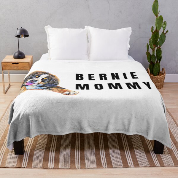 Item preview, Bernese Mountain Dog Painting - Bernie Mommy designed and sold by AllyShop.
