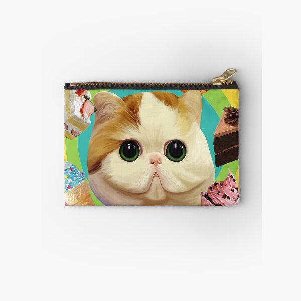 Item preview, Heavy Breathing Cat Rainbow Kawaii designed and sold by Dixie Bailey.