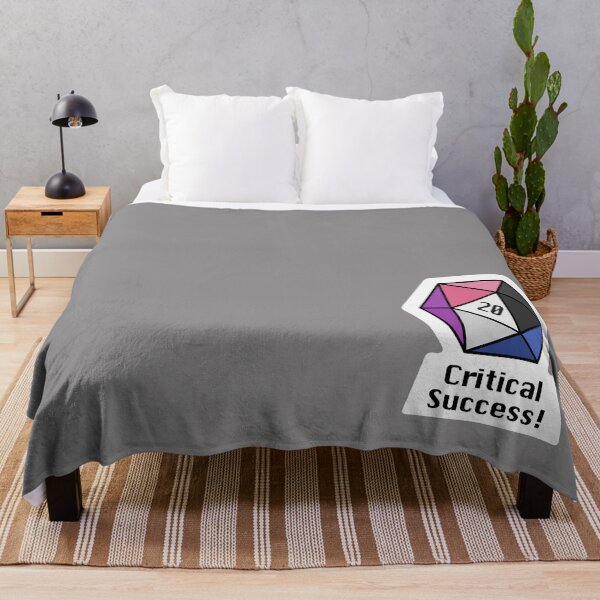 Item preview, Critical Success! (Genderfluid) designed and sold by OctopodArts.