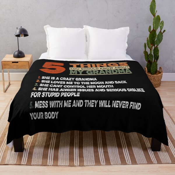 Item preview, Things You Should Know About My Grandma designed and sold by AnimaLovers.