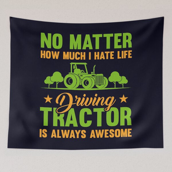 Item preview, Driving Tractor are always Awesome on Farm designed and sold by mmos.