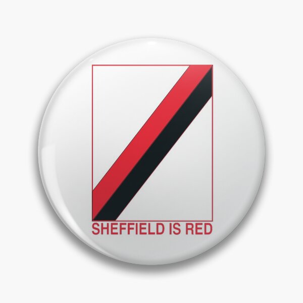 Item preview, Sheffield Is Red Minimal Sash designed and sold by BradPCPFC.