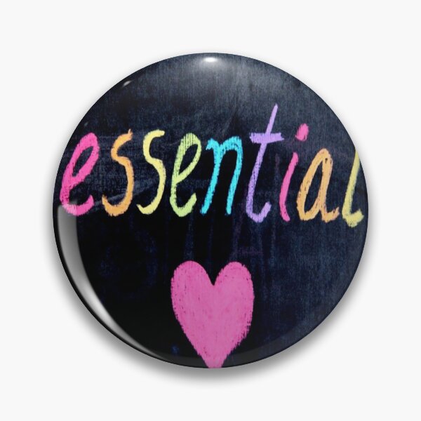 Item preview, Essential Worker Support Heart on Chalk Board designed and sold by mwagie.