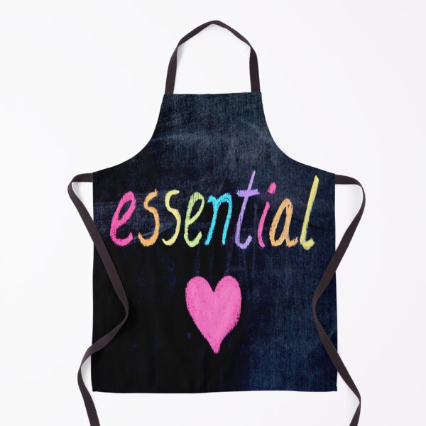 Item preview, Essential Worker Support Heart on Chalk Board designed and sold by mwagie.