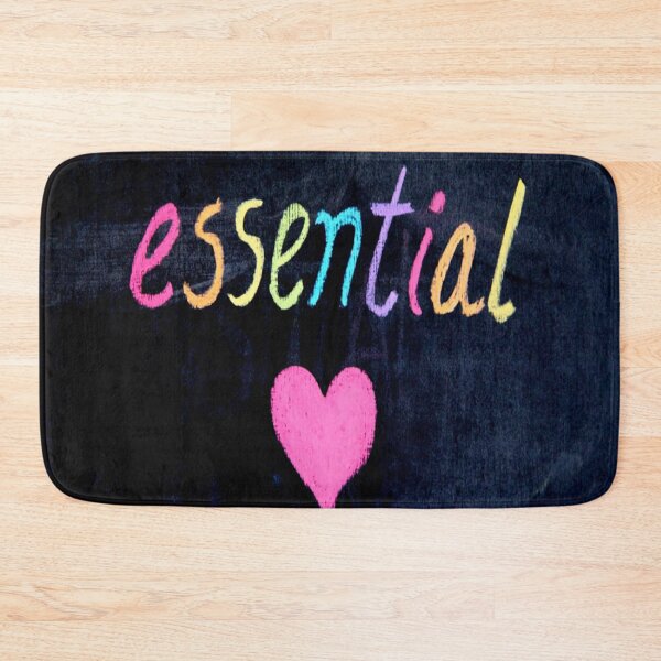 Item preview, Essential Worker Support Heart on Chalk Board designed and sold by mwagie.