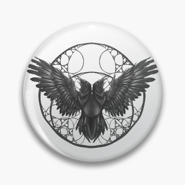 Item preview, Two Headed Raven  designed and sold by natbat17.