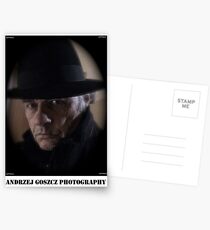 Andrzej Goszcz (Brown Sugar) Photography. Self portrait. Postcards
