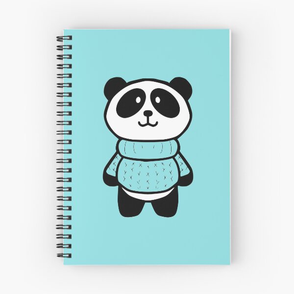 Item preview, Sweater Panda In Light Turquoise designed and sold by Amanda Roos.