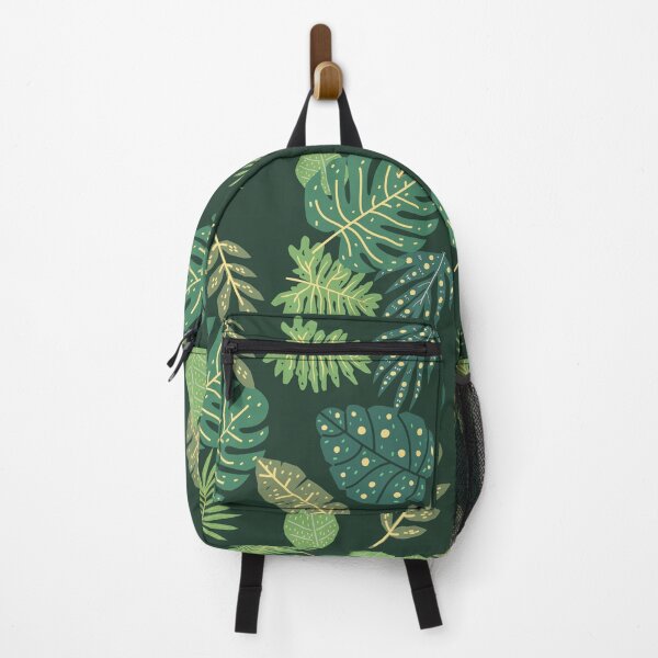 Item preview, Leaves, a floral pattern for plant lovers - dark version designed and sold by eskina.