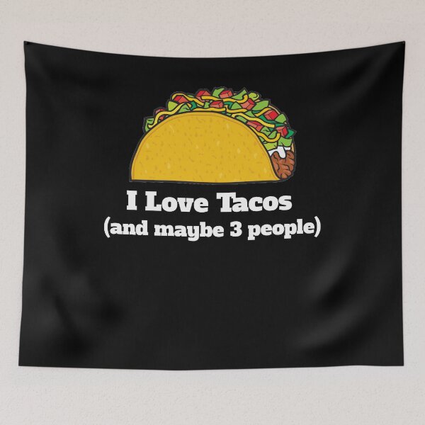 Item preview, Funny Taco Gifts - I Love Tacos And Maybe 3 People - Funny Gift For Taco Lover designed and sold by Galvanized.