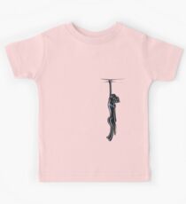 Clingy Black Lab Kids Tee