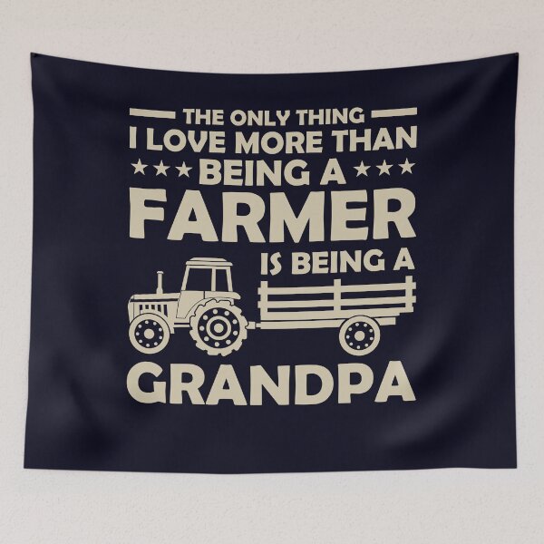 Item preview, Lover more than Being a Farmer is Grandpa designed and sold by mmos.