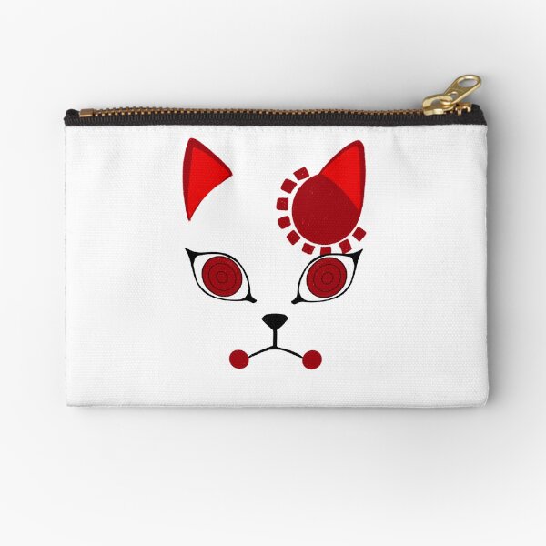 Tanjiro’s Kitsune Mask Zipper Pouch