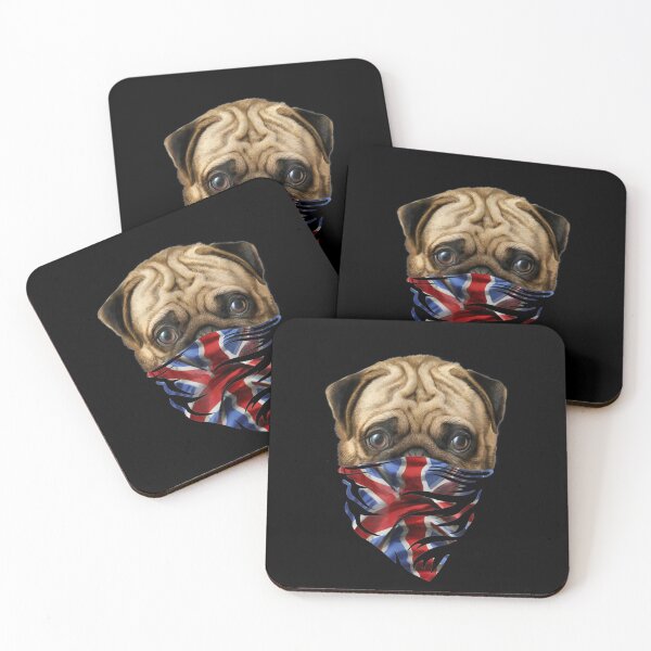 Item preview, Patriot Pug In England Union Jack Bandana Dog Pet Lover designed and sold by ManishDayal.