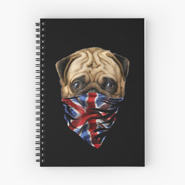 Item preview, Patriot Pug In England Union Jack Bandana Dog Pet Lover designed and sold by ManishDayal.