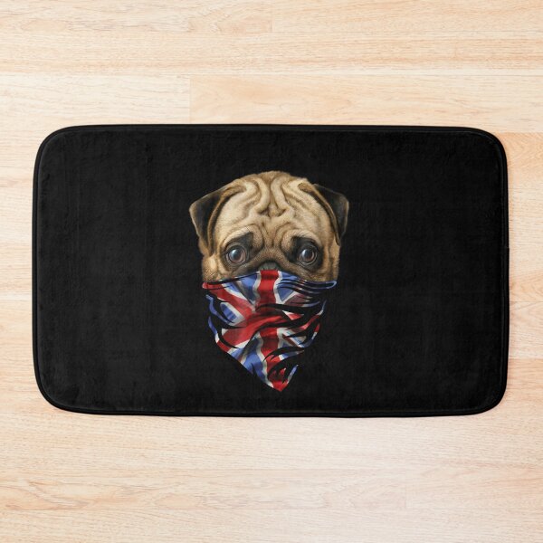 Item preview, Patriot Pug In England Union Jack Bandana Dog Pet Lover designed and sold by ManishDayal.