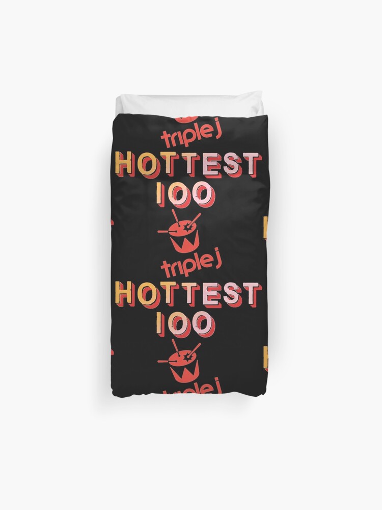 Hottest 100 On Triple J The Jays Australia S Iconic Radio Station And The Competition Of Best Songs Duvet Cover By Art On Fire Redbubble