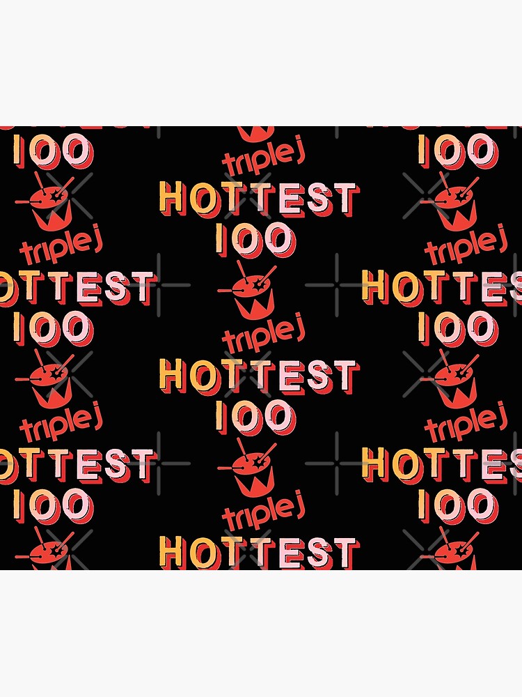 Hottest 100 On Triple J The Jays Australia S Iconic Radio Station And The Competition Of Best Songs Duvet Cover By Art On Fire Redbubble