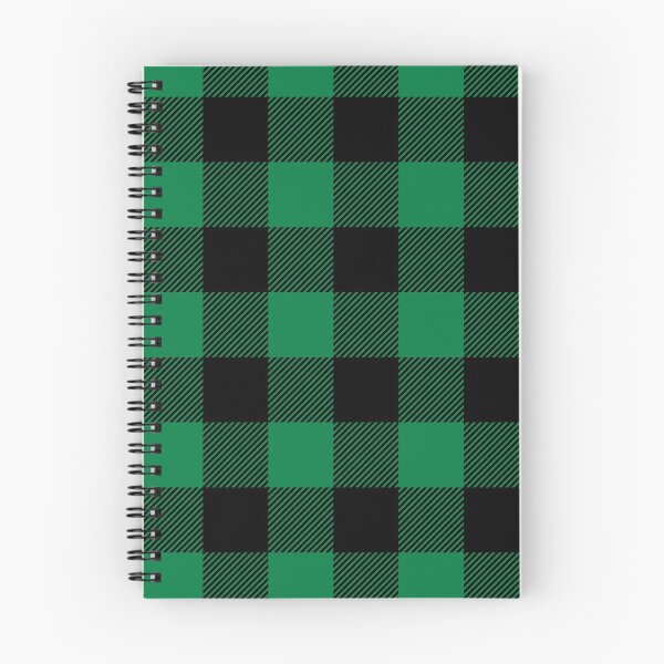 Item preview, Buffalo Plaid - Green and Black Check designed and sold by littlearrow.