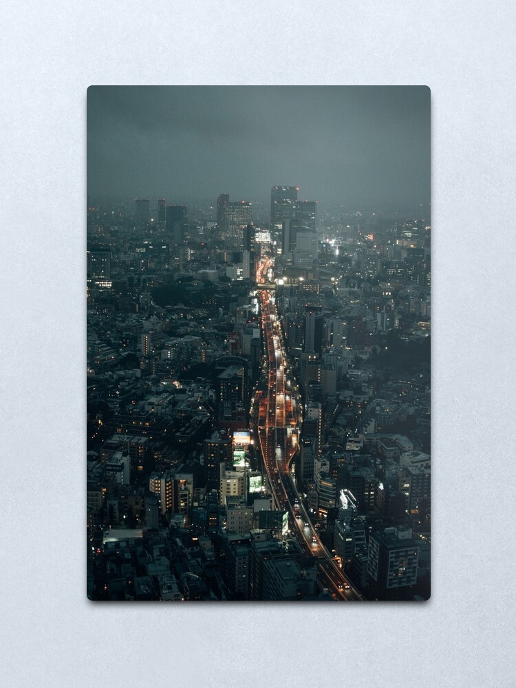 Alternate view of Night Life Metal Print