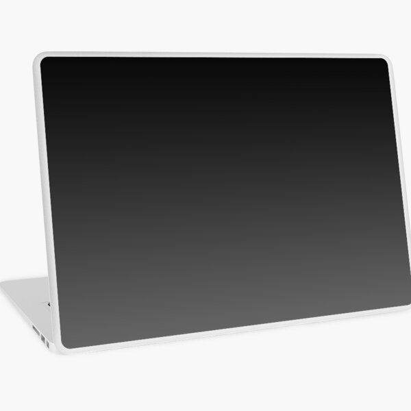 Ombre | Gradient Colors | Dark Grey Ombre | Charcoal Grey Ombre | Laptop Skin