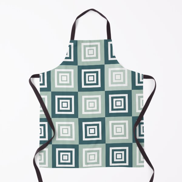 Item preview, Geometric Pattern Checkerboard Style (Green) designed and sold by pefdesign.