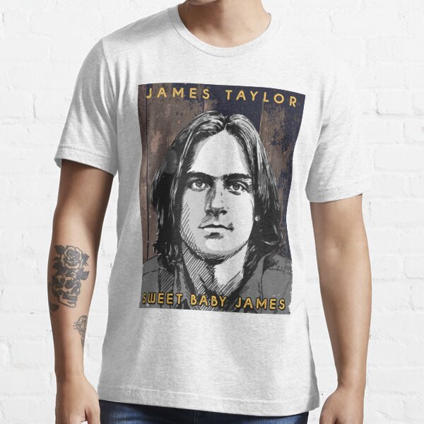 James Vintage Taylor Sweat Baby James T-Shirt kawaii clothes custom t  shirts design your own slim fit t shirts for men