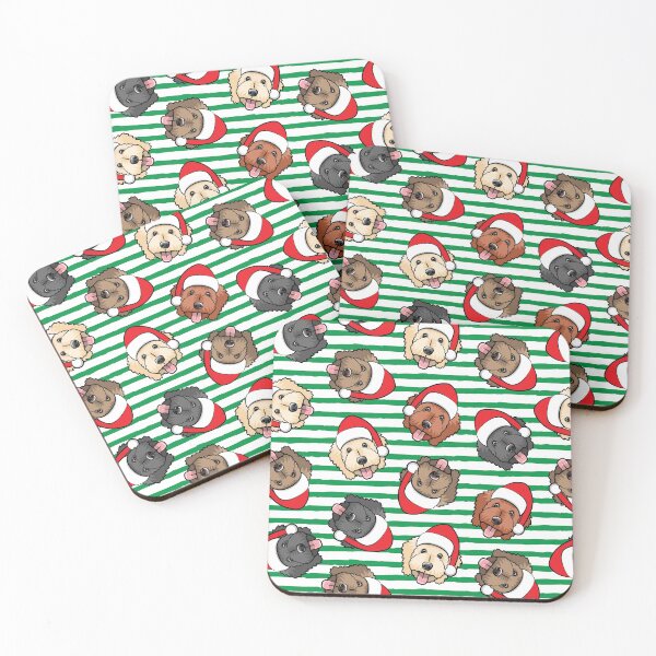 Item preview, Christmas Doodles - Goldendoodles designed and sold by littlearrow.