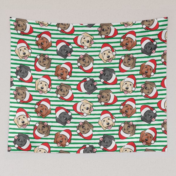 Item preview, Christmas Doodles - Goldendoodles designed and sold by littlearrow.